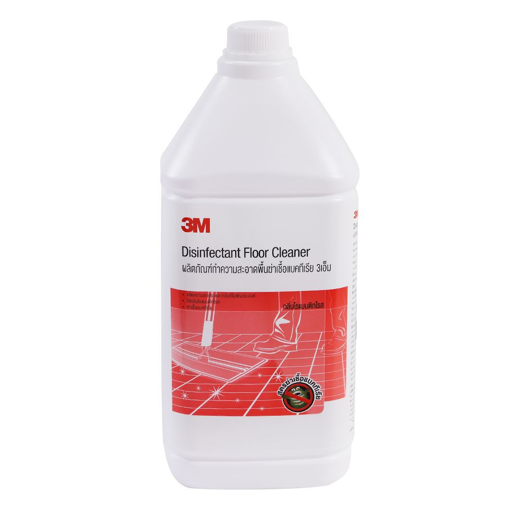 3M Disinifectant Floor Cleaner Romantic Rose ผลิตภัณฑ์ทำความสะอาดพื้นและฆ่าเชื้อโรค 3เอ็ม กลิ่นโนแมนติกโรส 